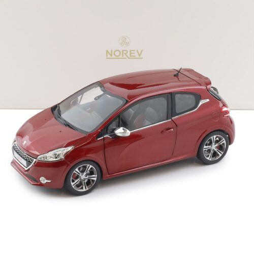 1:18 Norev Peugeot 208 GTi 2013 Rubis red metallic