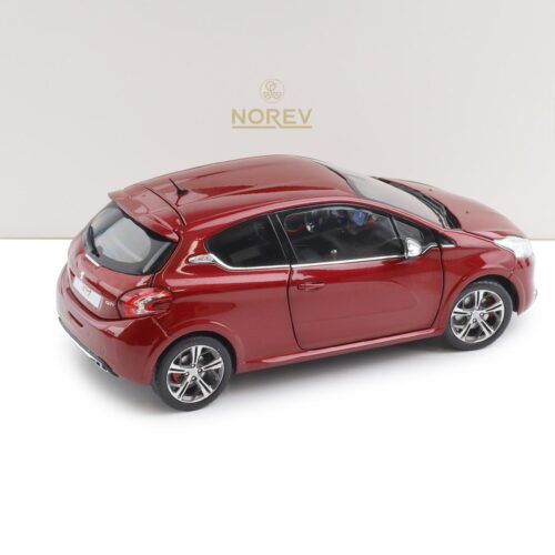 1:18 Norev Peugeot 208 GTi 2013 Rubis red metallic