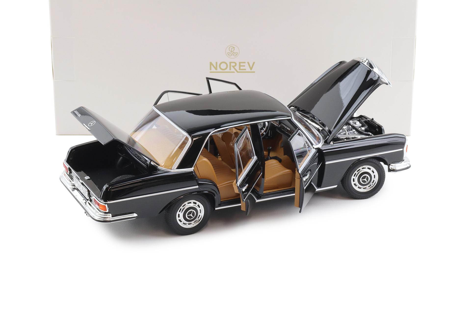 1:18 Norev Mercedes 280 SE Limousine W108 black 1968