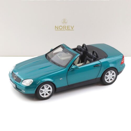 1:18 Norev Mercedes SLK Roadster R170 Vivianit green metallic 1996