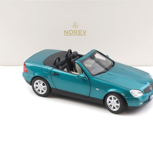 1:18 Norev Mercedes SLK Roadster R170 Vivianit green metallic 1996