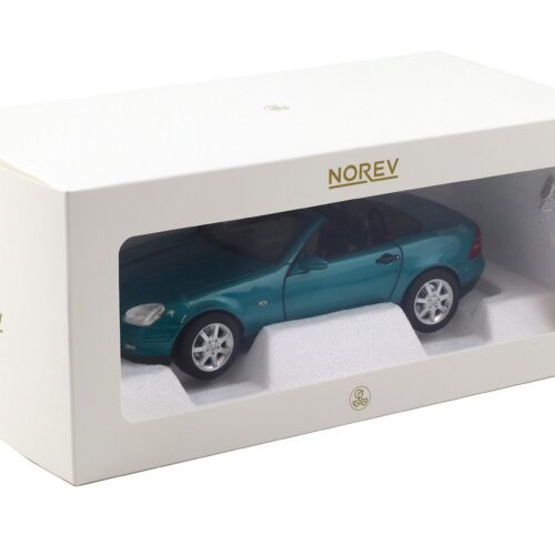 1:18 Norev Mercedes SLK Roadster R170 Vivianit green metallic 1996