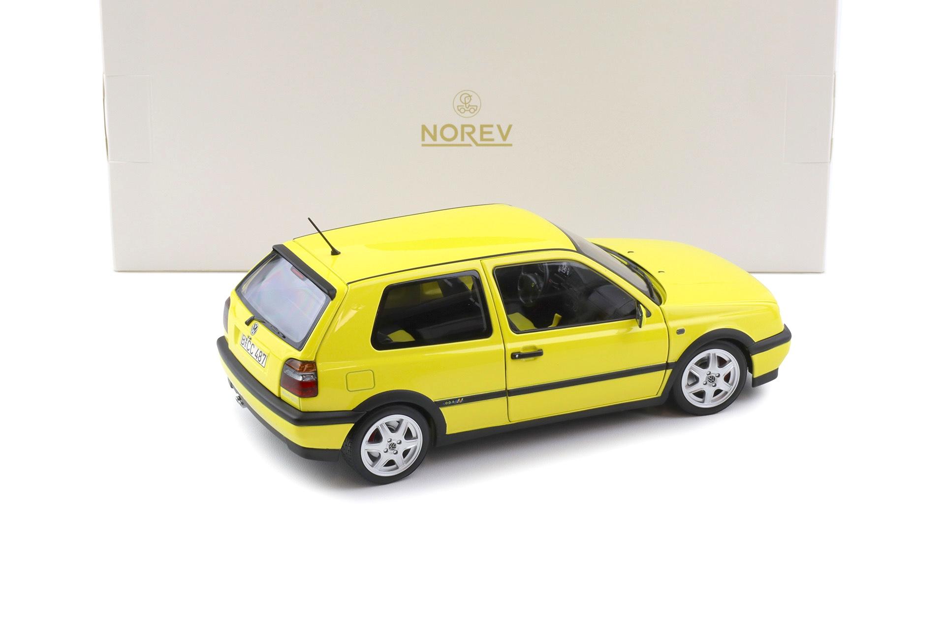 1:18 Norev VW Golf III 3 GTI 1994 Color Concept yellow