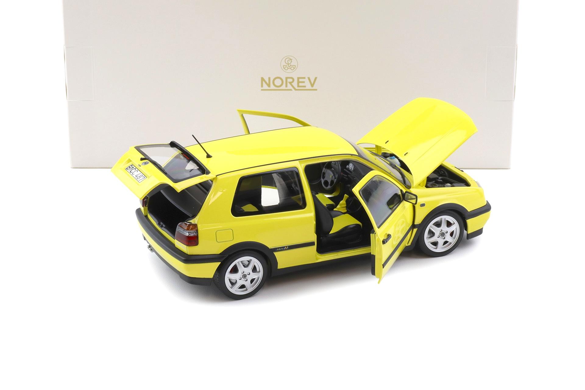 1:18 Norev VW Golf III 3 GTI 1994 Color Concept yellow