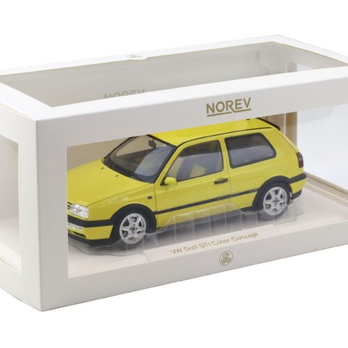 1:18 Norev VW Golf III 3 GTI 1994 Color Concept yellow