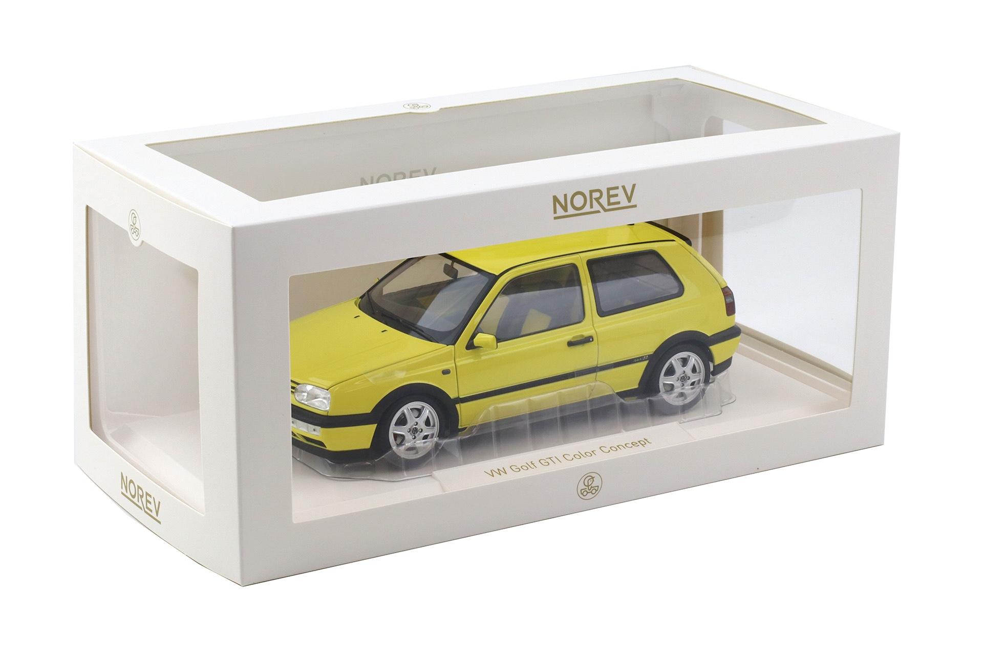 1:18 Norev VW Golf III 3 GTI 1994 Color Concept yellow