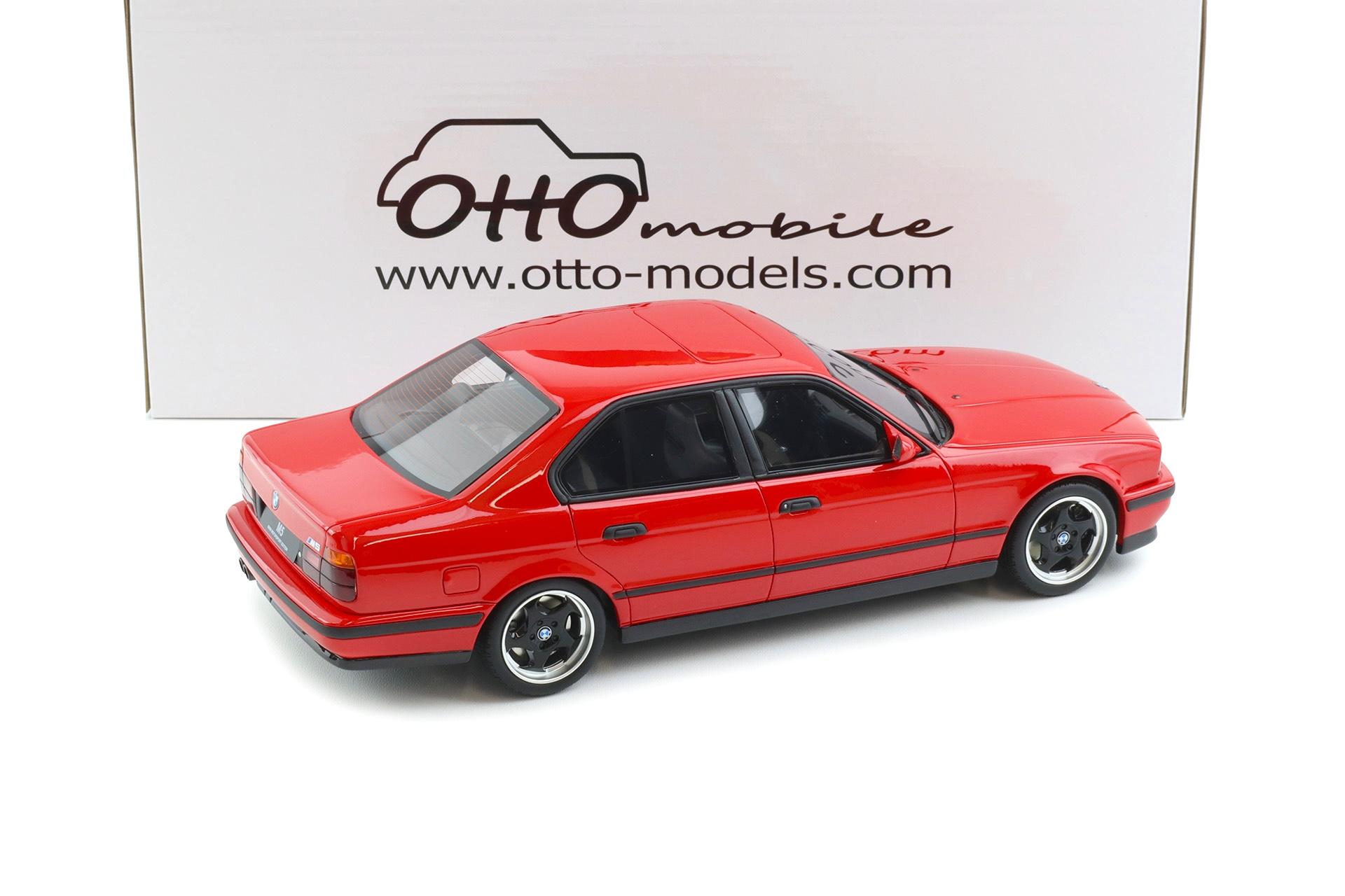 1:18 OTTO mobile OT1247 BMW M5 E34 Limousine 20th Anniversary Mugello red 1992