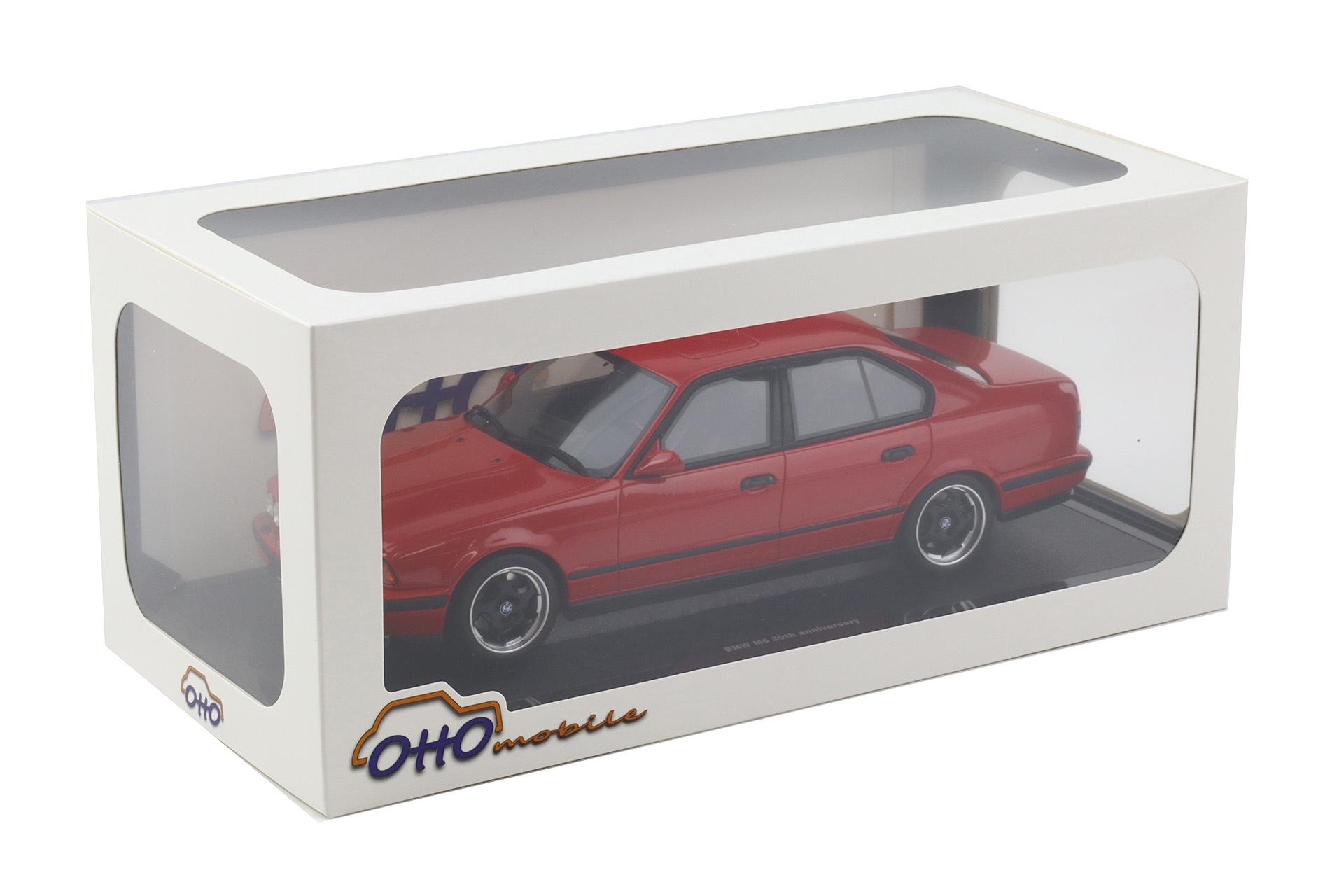 1:18 OTTO mobile OT1247 BMW M5 E34 Limousine 20th Anniversary Mugello red 1992