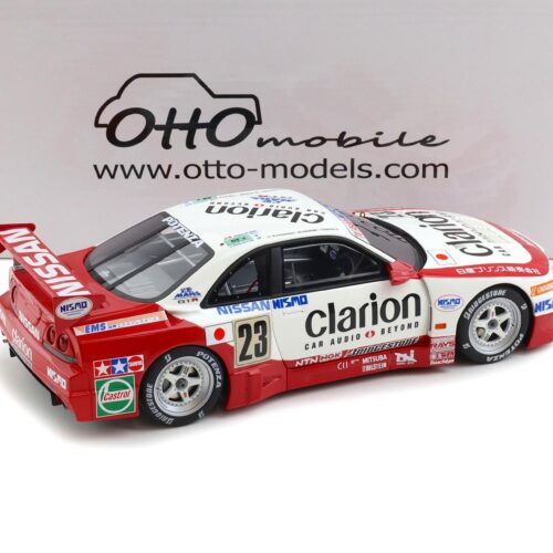 1:18 OTTO mobile OT1232 Nissan Skyline R33 GT-R Nismo LM #23 Clarion 1996