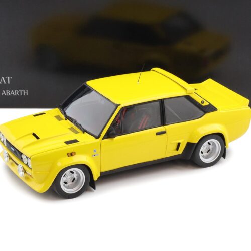 1:18 Kyosho Fiat 131 Abarth Stradale 1974 yellow 08376Y