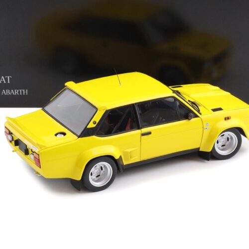 1:18 Kyosho Fiat 131 Abarth Stradale 1974 yellow 08376Y