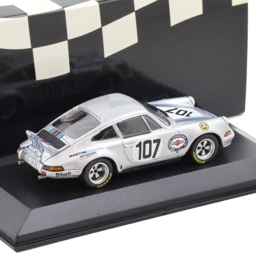 1:43 Minichamps Porsche 911 RSR 2.8 Targa Florio 1973 Martini #107 Pucci/Steckkönig