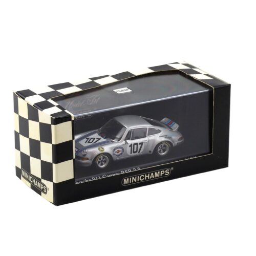 1:43 Minichamps Porsche 911 RSR 2.8 Targa Florio 1973 Martini #107 Pucci/Steckkönig
