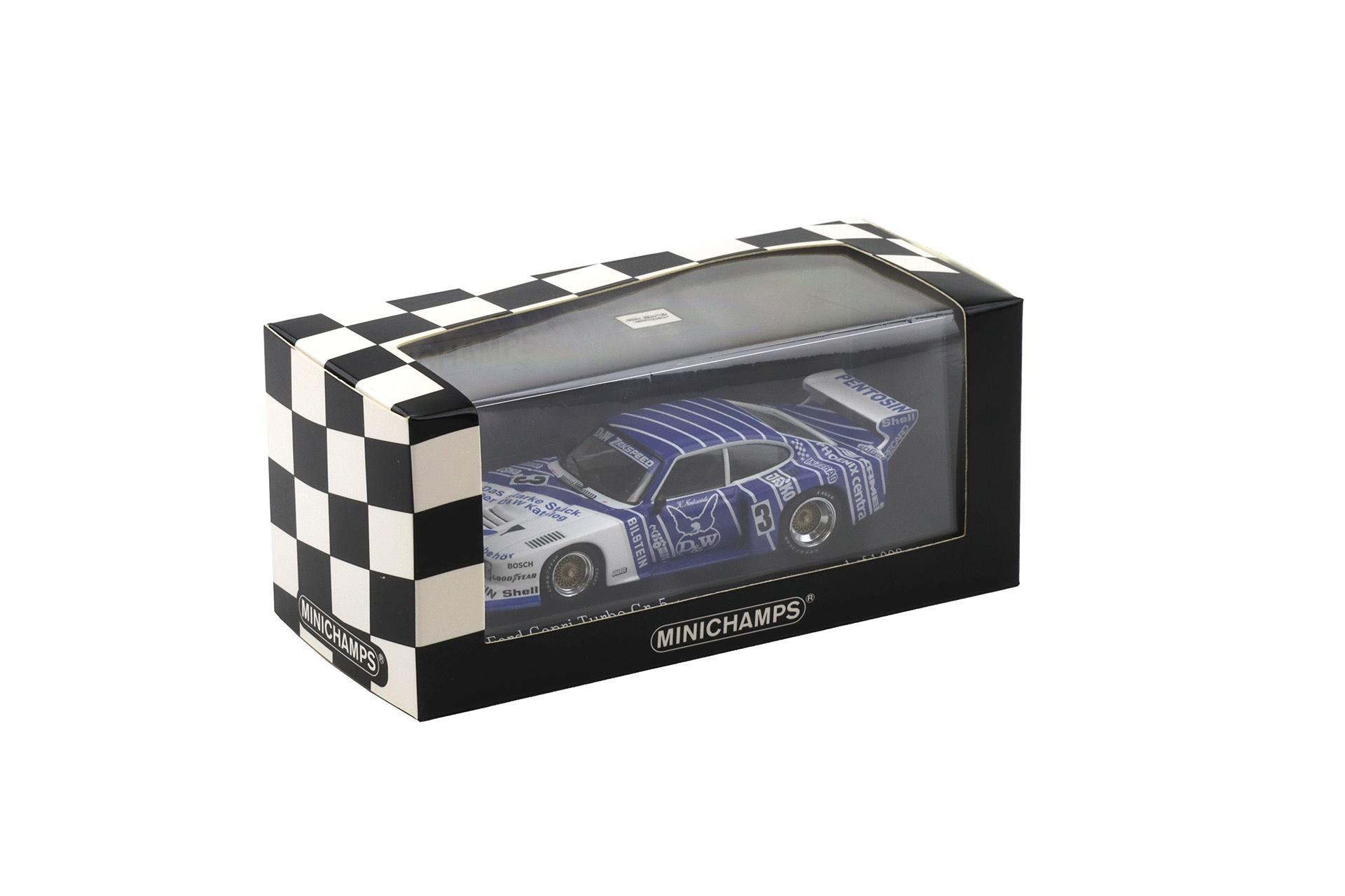 1:43 Minichamps Ford Capri Turbo Gr.5 Team Zakspeed Eifelrennen DRM 1982 Niedzwiedz