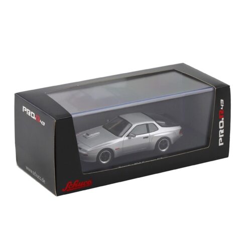 1:43 Schuco PRO.R43 Porsche 924 Carrera GT Diamant silver