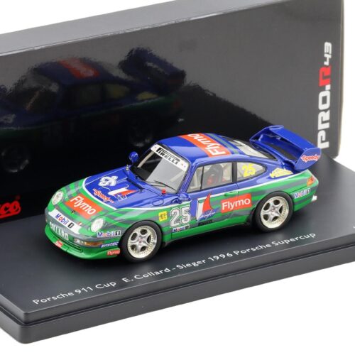 1:43 Schuco PRO.R43 Porsche 911 993 Cup Supercup #25 Winner E.Collard 1996