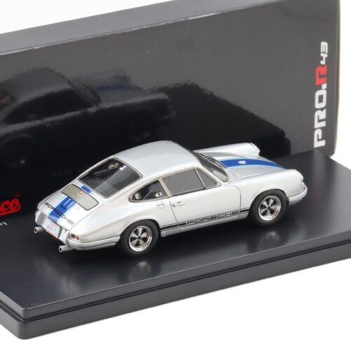 1:43 Schuco PRO.R43 Porsche 911 "68R" Coupe Magnus Walker silver