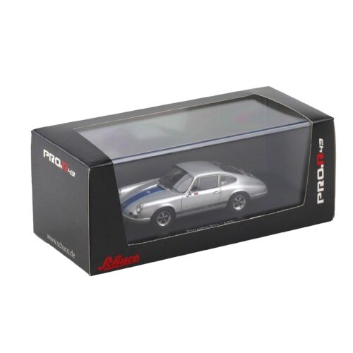 1:43 Schuco PRO.R43 Porsche 911 "68R" Coupe Magnus Walker silver