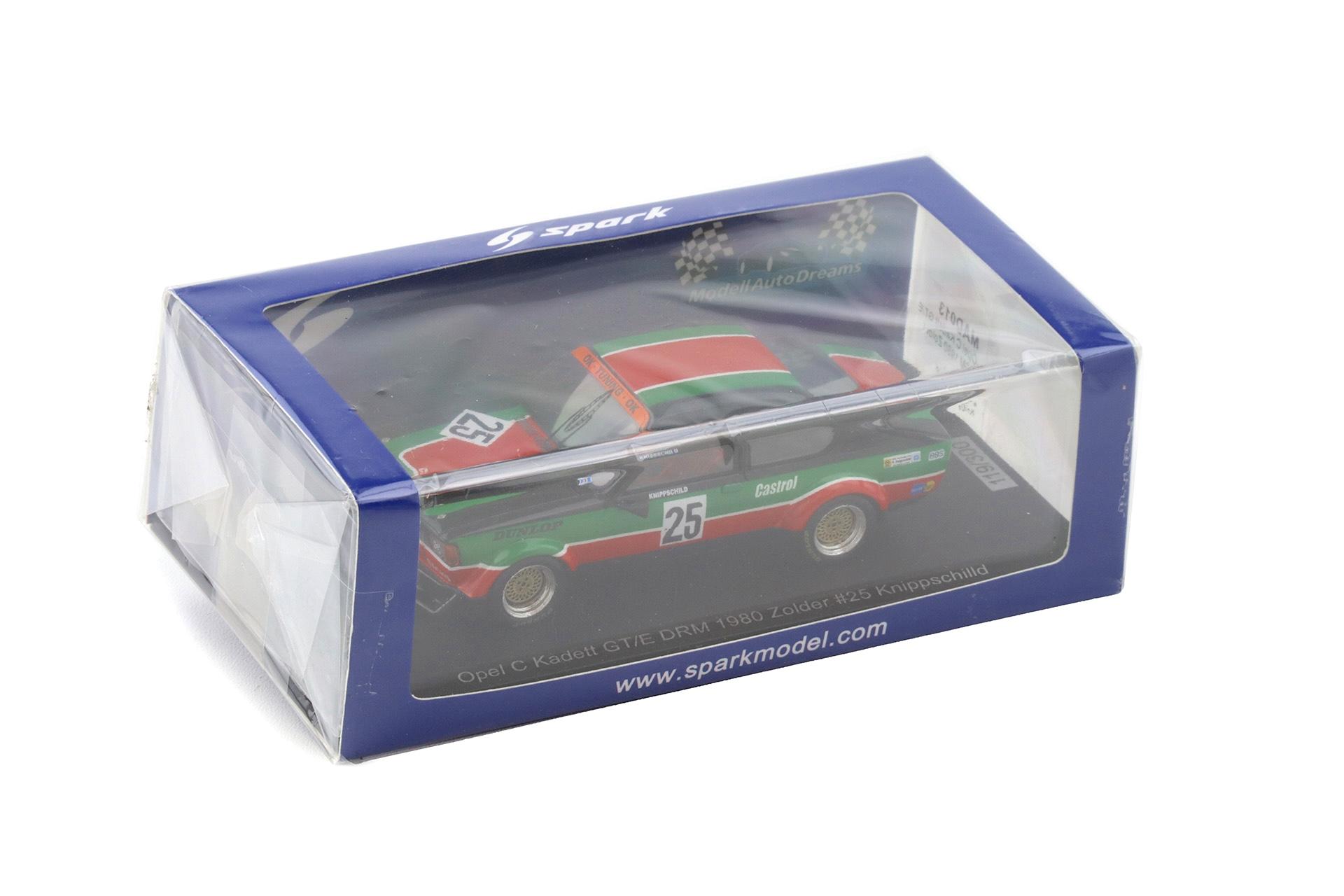 ID 112306 orig.jpg 1:43 Spark Opel Kadett C GT/E Coupe DRM 1980 Zolder #25 Knippschild Castrol