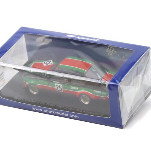1:43 Spark Opel Kadett C GT/E Coupe DRM 1980 Zolder #25 Knippschild Castrol
