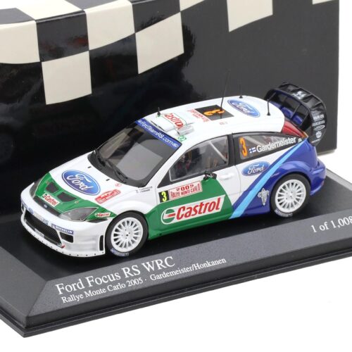 1:43 Minichamps Ford Focus RS WRC Rallye Monte Carlo 2005 Gardemeister/ Honkanen #3