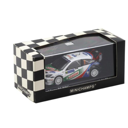 1:43 Minichamps Ford Focus RS WRC Rally Corsica 2004 Winners Maertin/Park #7
