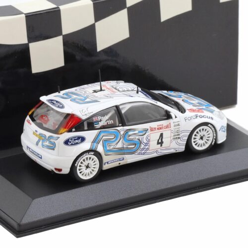 1:43 Minichamps Ford Focus RS WRC Rally Monte Carlo 2003 Märtin/Park #4
