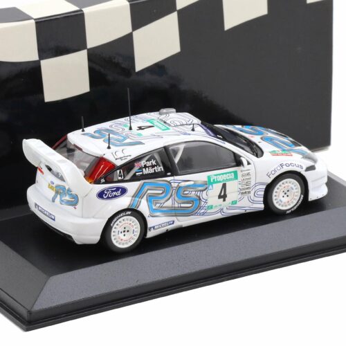1:43 Minichamps Ford Focus RS WRC Rally New Zealand 2003 Märtin/Park #4