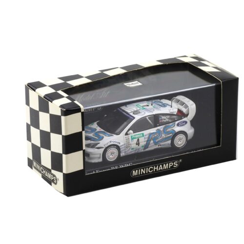 1:43 Minichamps Ford Focus RS WRC Rally New Zealand 2003 Märtin/Park #4