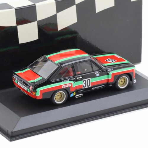 1:43 Minichamps Ford Escort II RS 1800 DRM Mainz Finthen 1976 Class Winner Heyer #30