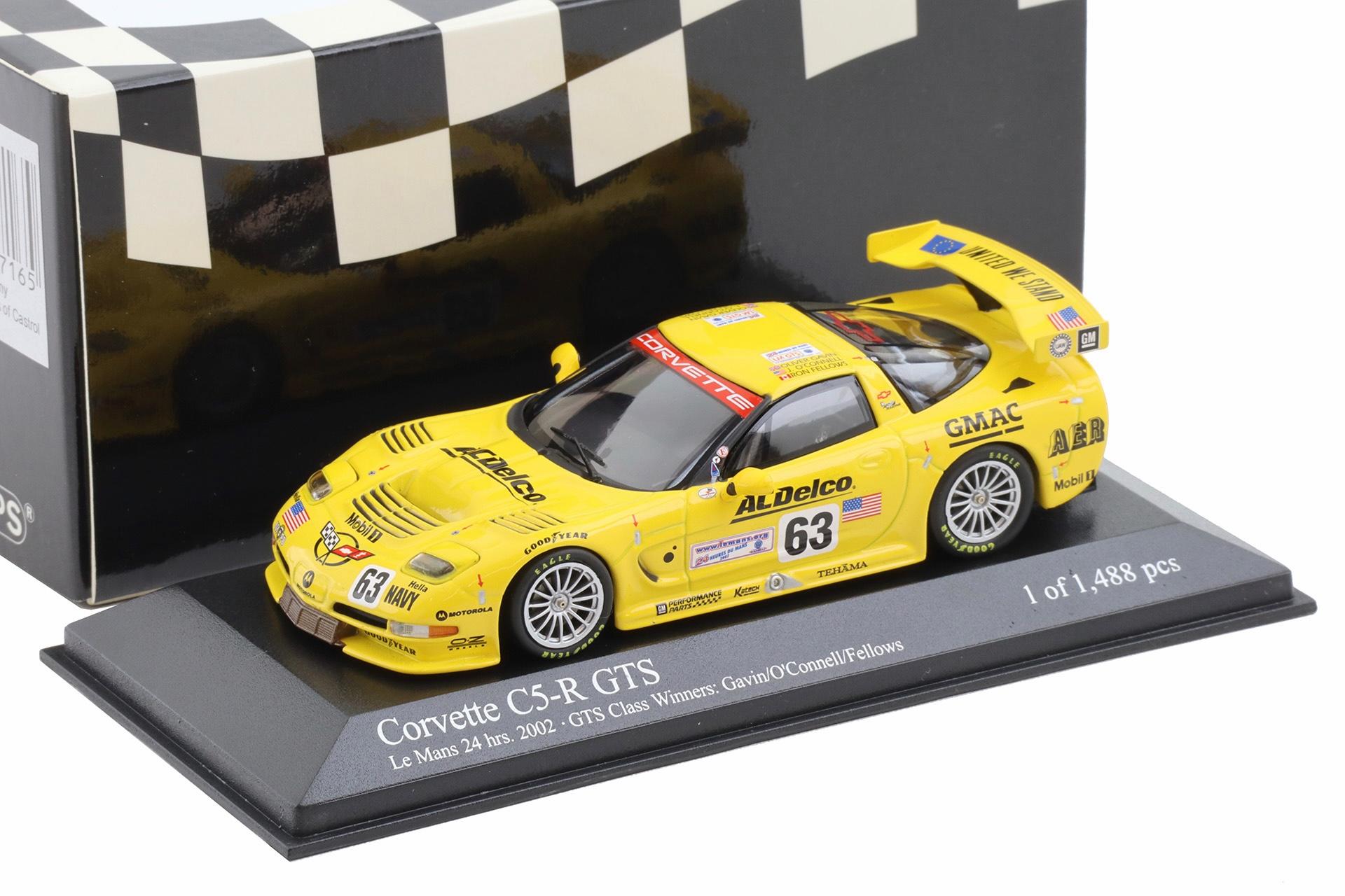 ID 112335 orig.jpg 1:43 Minichamps Chevrolet Corvette C5R Le Mans 24h 2002 Gavin/O´Connell #63