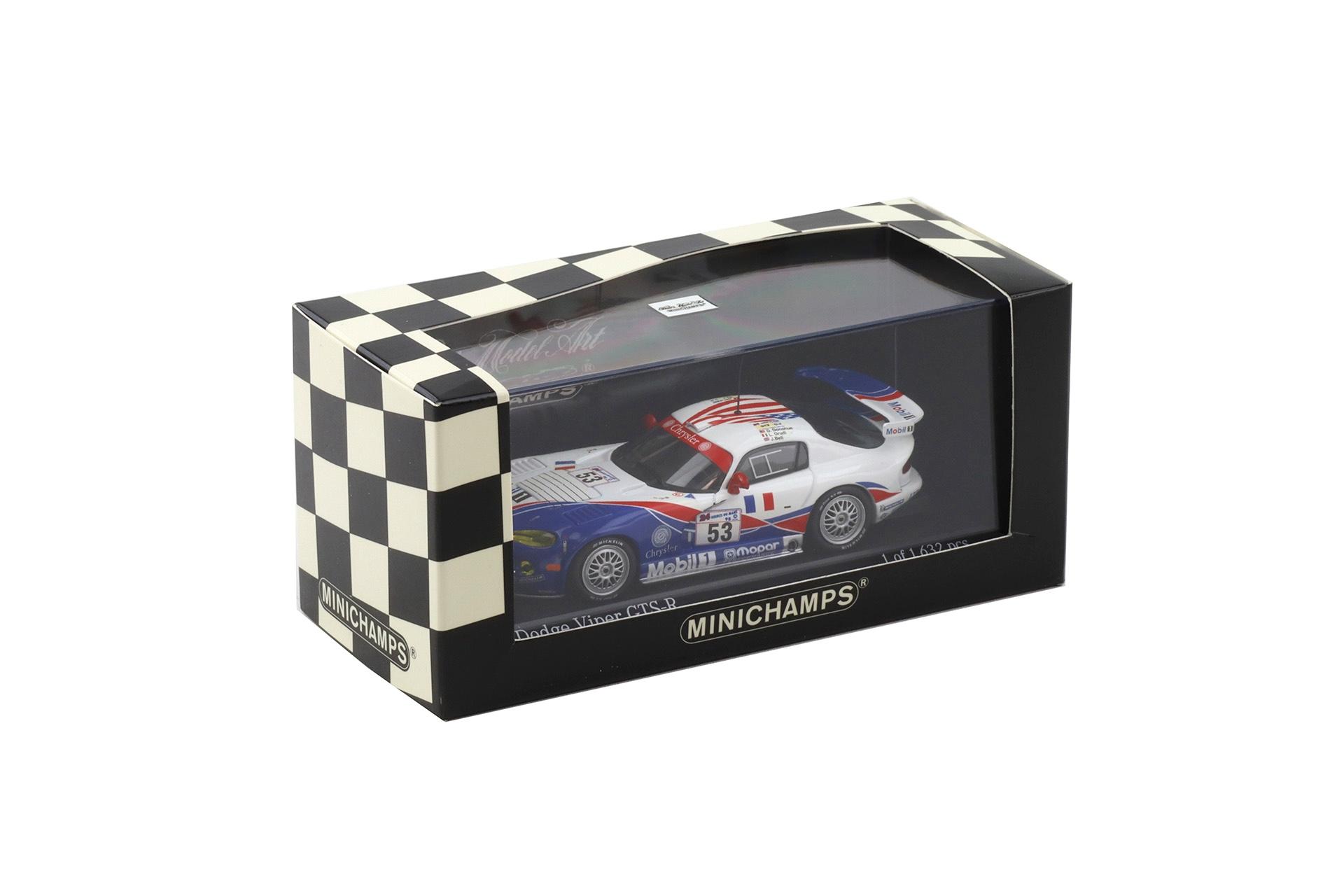 1:43 Minichamps Dodge Viper GTS-R Winner GT2 Le Mans 1998 #53 Team Oreca