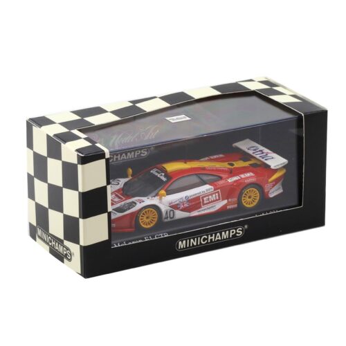 1:43 Minichamps McLaren F1 GTR 4th Le Mans 1998 Team Davidoff #40
