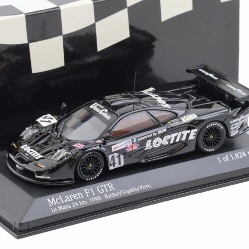 1:43 Minichamps McLaren F1 GTR Le Mans 1998 Team Davidoff/ Loctite #41