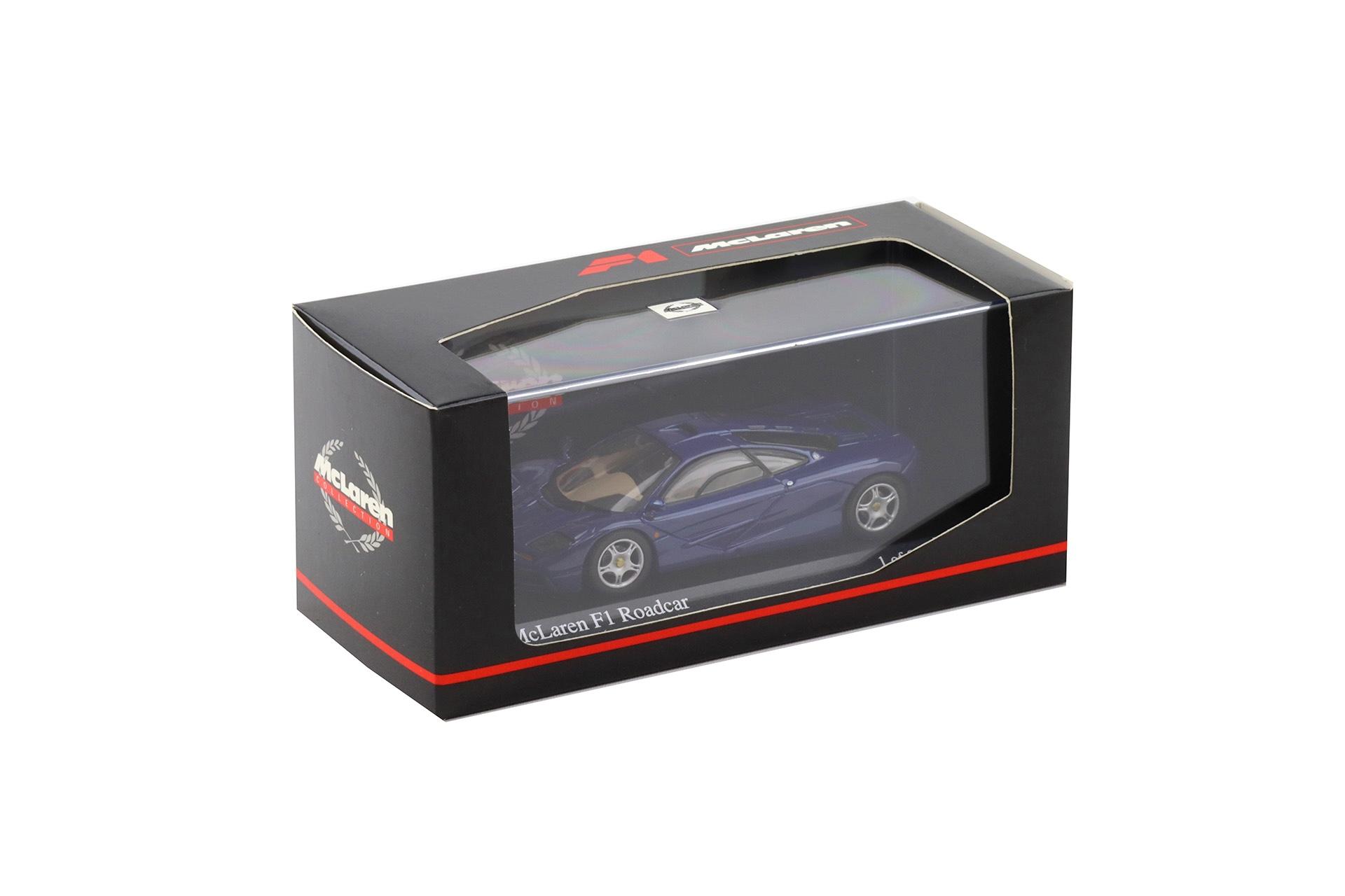 1:43 Minichamps McLaren F1 Road Car 1993 blue metallic