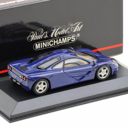 1:43 Minichamps McLaren F1 Road Car 1993 blue metallic