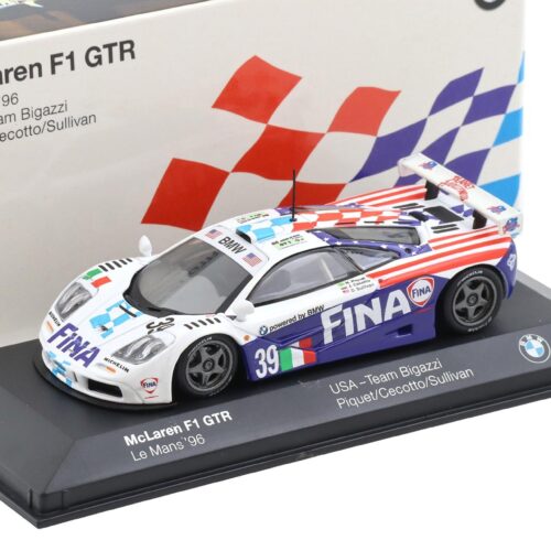 1:43 Minichamps McLaren F1 GTR Le Mans 1996 Team Bigazzi Piquet/Cecotto/Sullivan