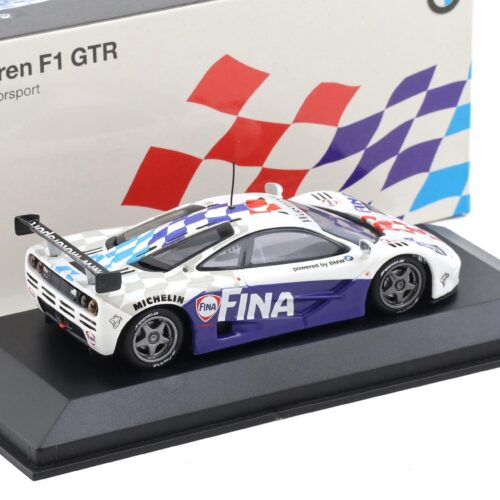 1:43 Minichamps McLaren F1 GTR Presentation FINA BMW Motorsport