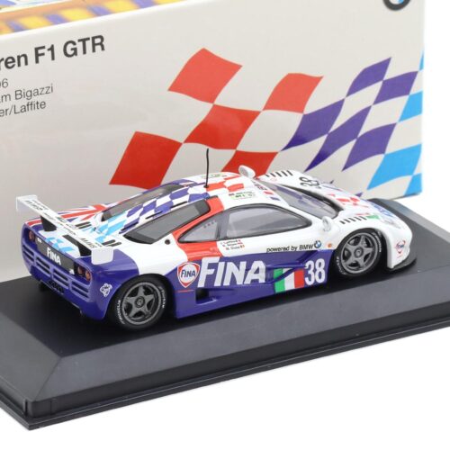1:43 Minichamps McLaren F1 GTR Le Mans 1996 F/GB Team Bigazzi Duez/Soper/Laffite #38