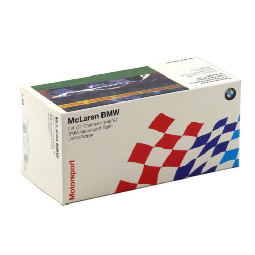 1:43 Minichamps BMW McLaren F1 FIA GT 1997 BMW Motorsport Team Letho/Soper #8