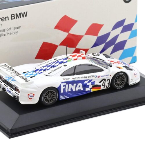 1:43 Minichamps BMW McLaren F1 Le Mans 1997 BMW Motorsport Team Kox/Ravaglia/Helary #43