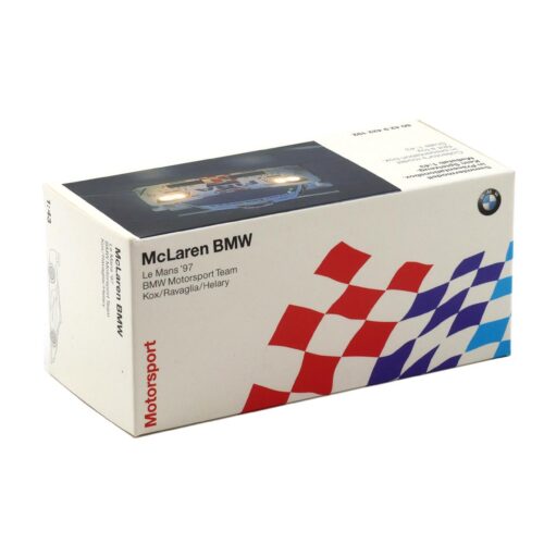 1:43 Minichamps BMW McLaren F1 Le Mans 1997 BMW Motorsport Team Kox/Ravaglia/Helary #43