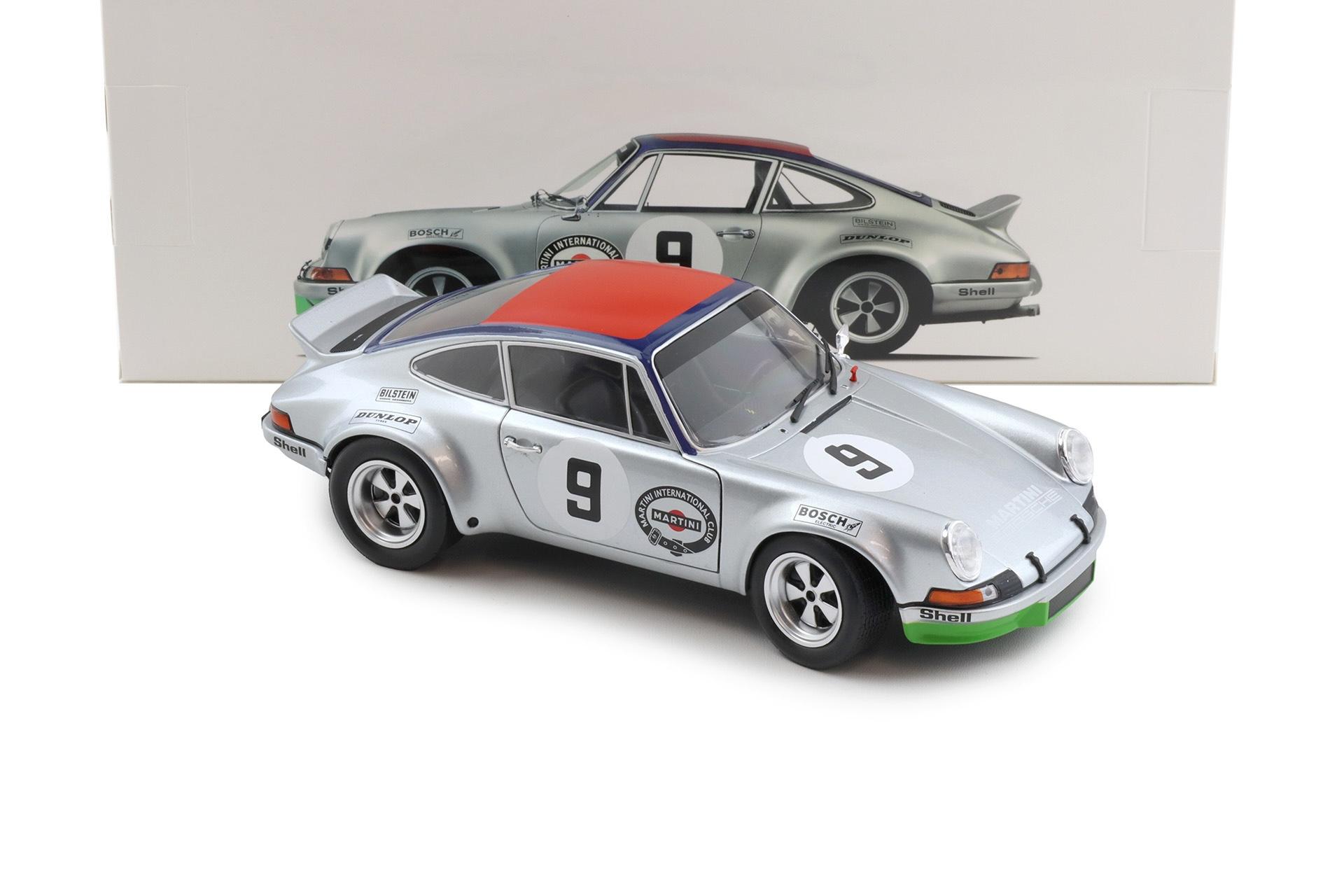 1:18 Solido Porsche 911 Carrera RSR 2.8 Targa Florio #9 Martini MAP Porsche Museum