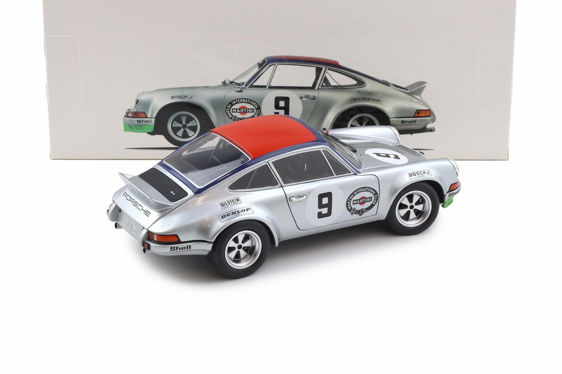 1:18 Solido Porsche 911 Carrera RSR 2.8 Targa Florio #9 Martini MAP Porsche Museum