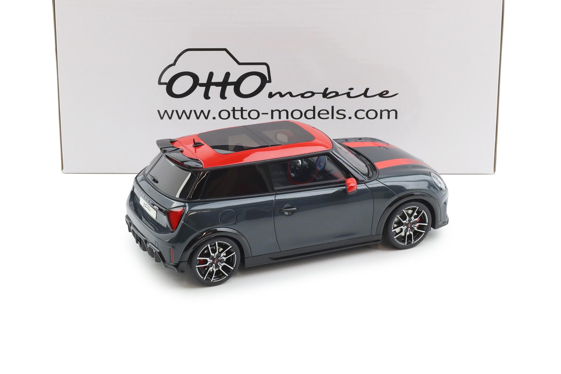 1:18 OTTO mobile OT1244 Mini Cooper JCW Legend grey 2024