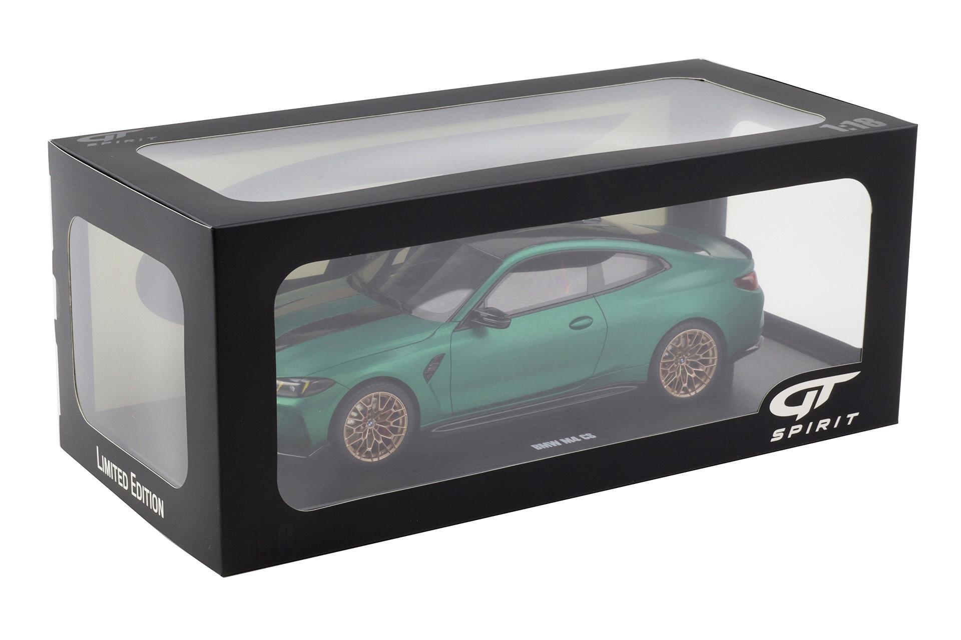 1:18 GT Spirit GT994 BMW M4 CS G82 Coupe Frozen Isle of Man green 2024