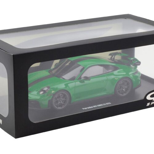 1:18 GT Spirit GT576 Porsche 911 992.2 GT3 Weissach Package Python green 2025 - Imagen 4