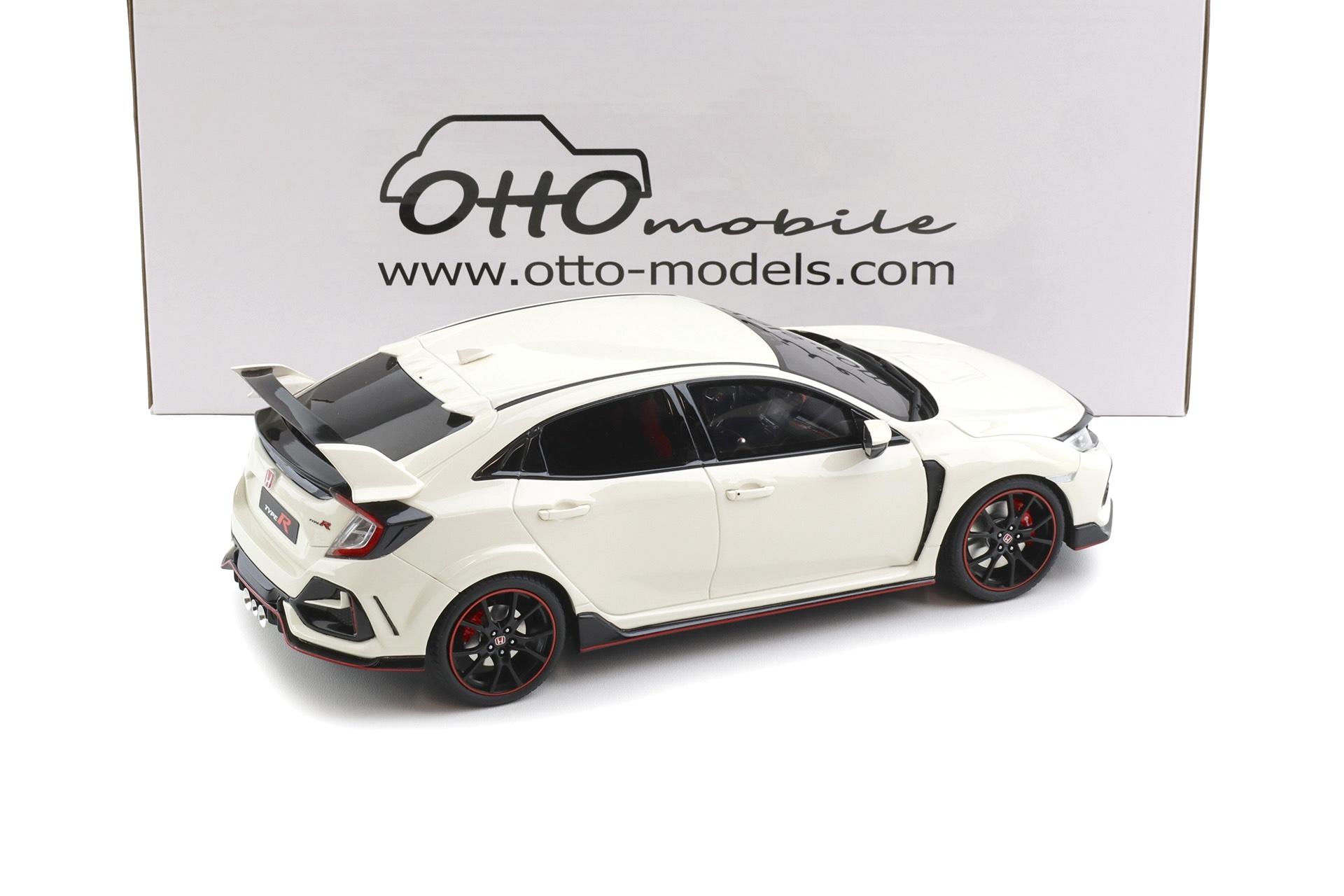 1:18 OTTO mobile OT388 Honda Civic Type R GT FK8 Euro Spec Championship white 2020
