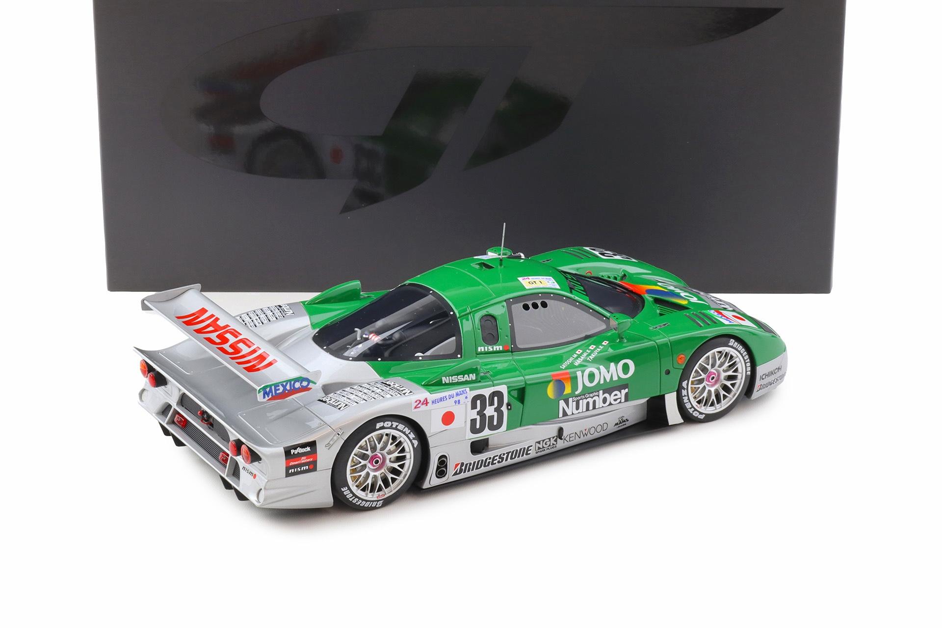 1:18 GT Spirit GT1003 Nissan R390 GT1 Le Mans 1998 #33 green