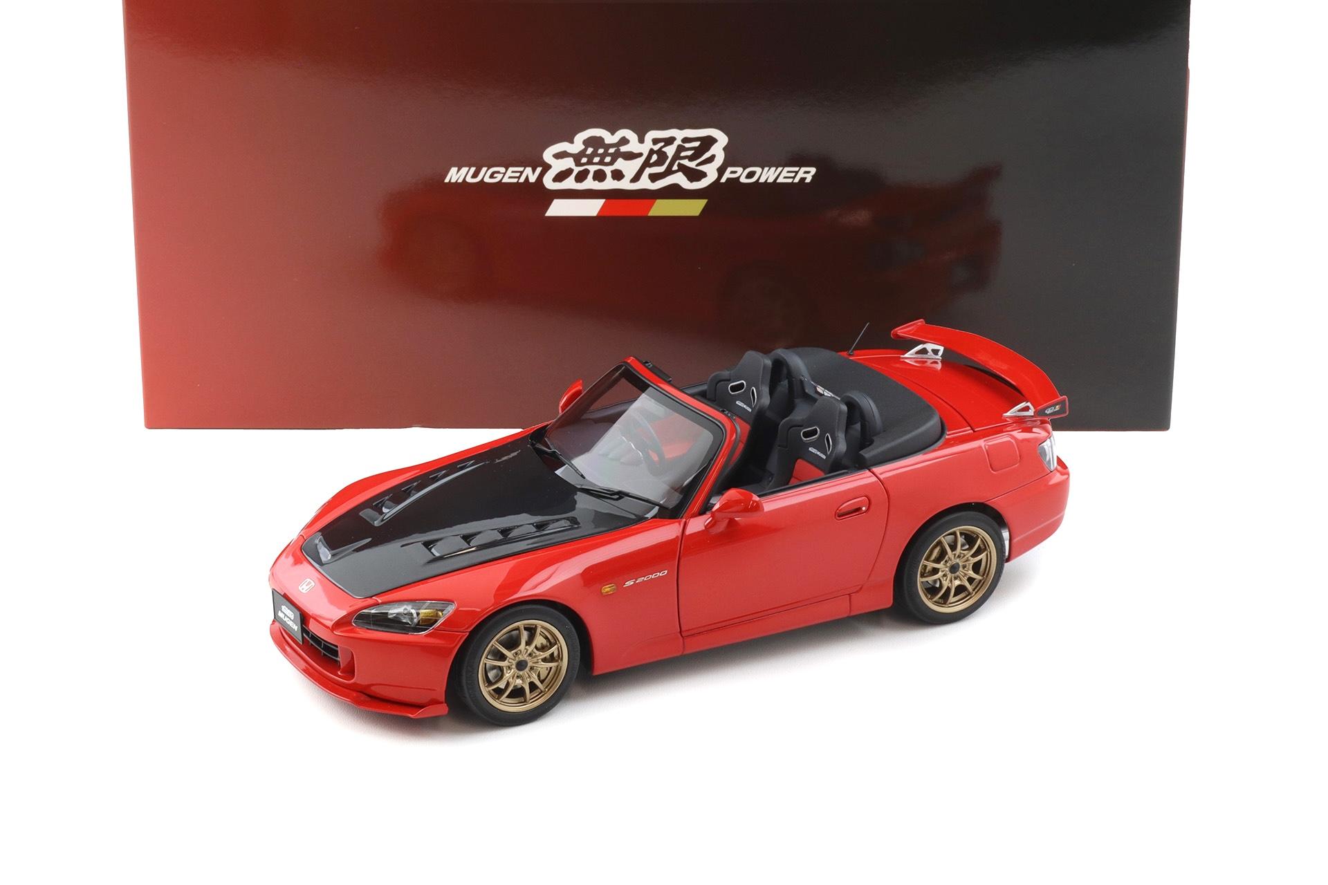 1:18 Motorhelix Honda S2000 (AP2) MUGEN New Formula red M85124